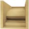 Ekena Millwork 11"W x 22"D x 11"H Wide Diane Rough Cedar Woodgrain TimberThane Corbel, Primed Tan CORUR11X22X11DIARCPR - alternate 3